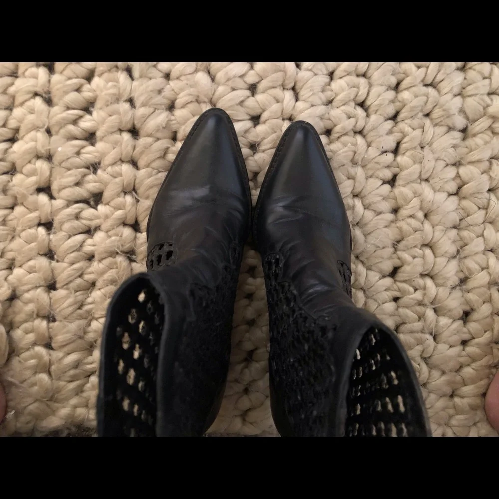 ZARA braided ankle boots - Picture 3 of 15